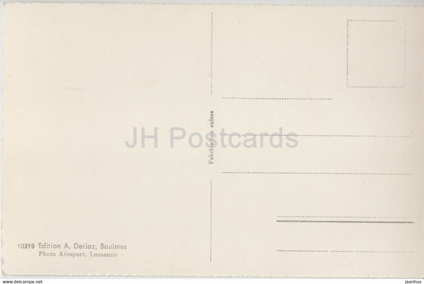 Chateau de Chillon et Montreux - Vue aerienne - Schloss - 10219 - alte Postkarte - Schweiz - unbenutzt