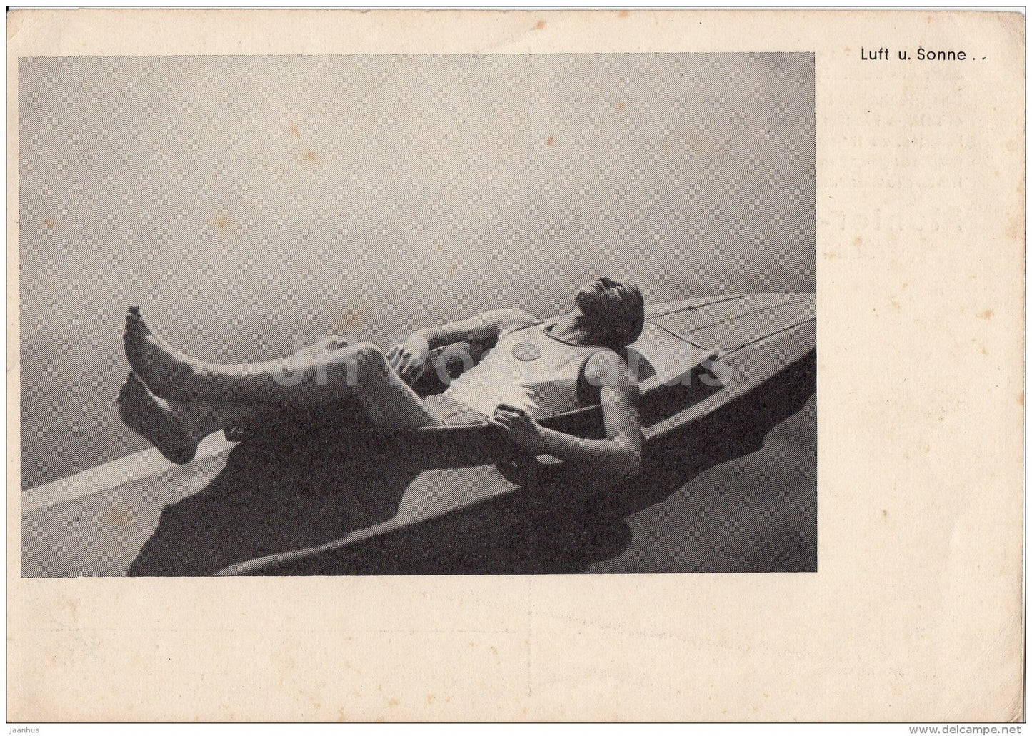 Pionier Faltboot Werft - Luft und Sonne - sport - rowing - Germany - unused - JH Postcards