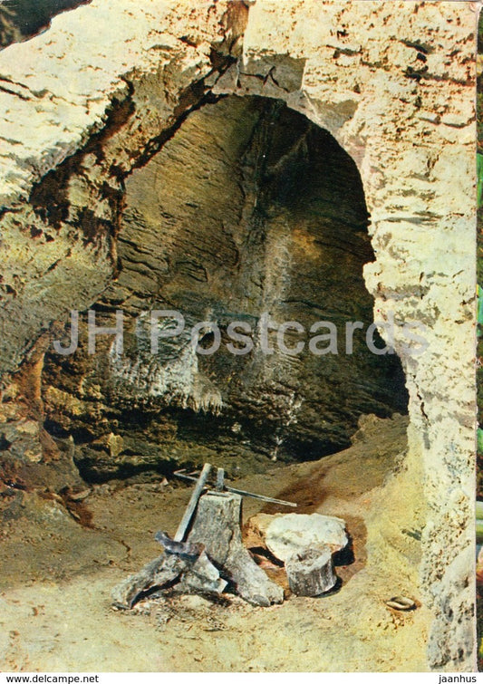 Koneprusy - Stalactite Cave at Golden Horse Hill - Mint - Workshop of Counterfeit Coin Makers - Czech Republic - unused - JH Postcards