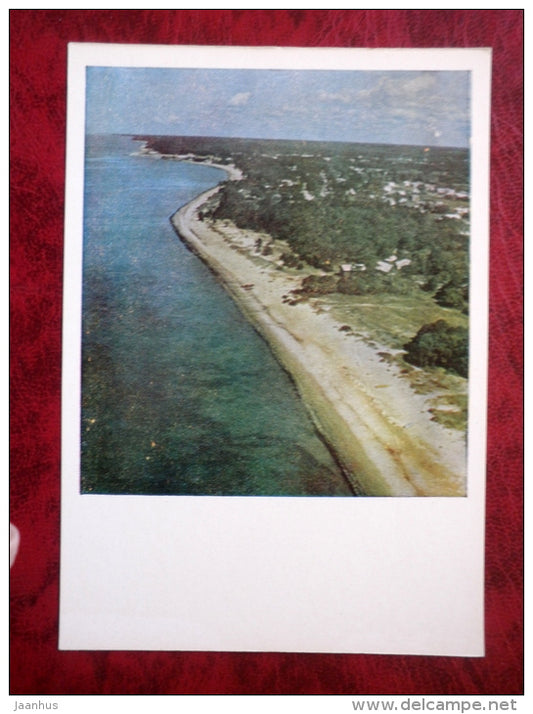 Saulkrasti village - Vidzeme - 1980 - Latvia USSR - unused - JH Postcards