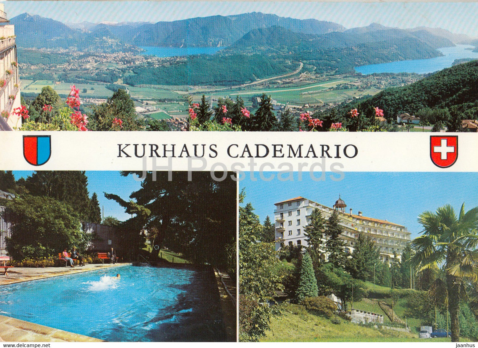 Kurhaus Cademario - Casa di Cura - 9419 - 1981 - Switzerland - used - JH Postcards