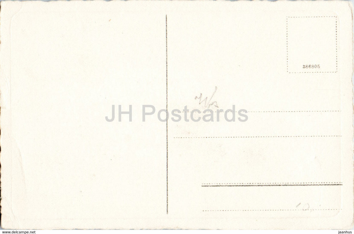 Weimar - Schloss Belvedere - castle - old postcard - Germany - unused