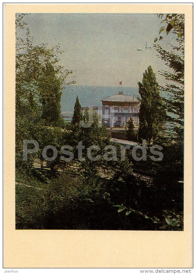 marine station - Matsesta - Sochi - Caucasus - 1968 - Russia USSR - unused - JH Postcards