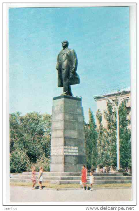 monument to Lenin - Rostov-na-Donu - Rostov-on-Don - 1973 - Russia USSR - unused - JH Postcards