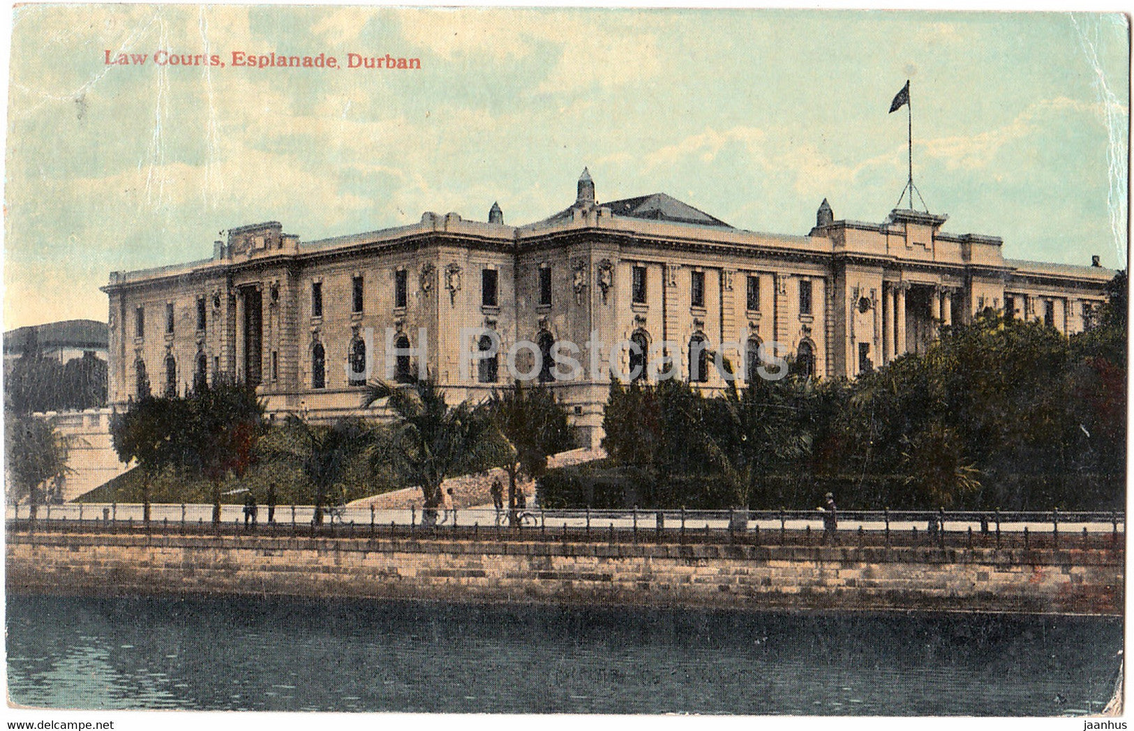 Durban - Law Courts - Esplanade - 98554 - old postcard - 1923 - South Africa - used - JH Postcards