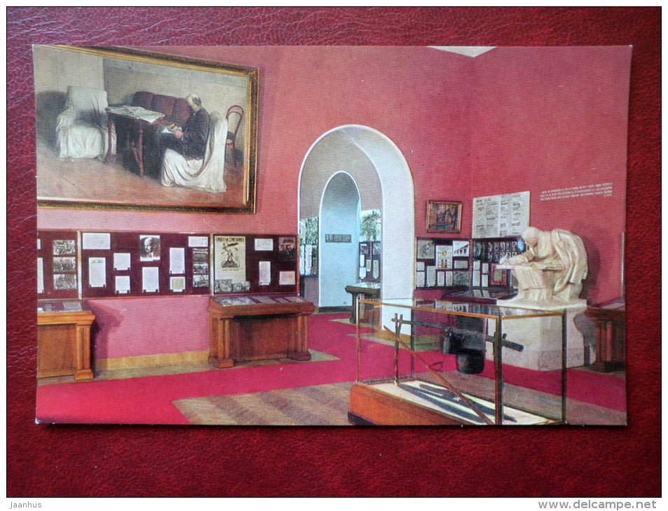 Lenin - the inspirer and leader of the October Revolution - Central Lenin Museum - Moscow - 1972 - Russia USSR - unused - JH Postcards