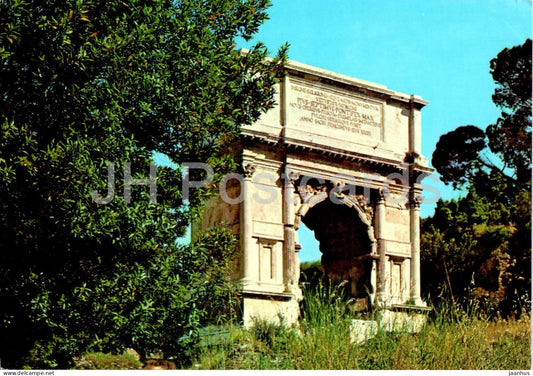 Roma - Rome - Arco di Tito - Titus Arch - ancient world - 1/64 - Italy - unused - JH Postcards