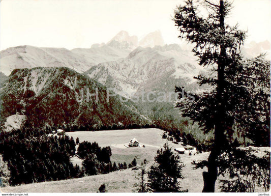 Ciampedie - Marmolada 3340 - old postcard - Italy - unused - JH Postcards