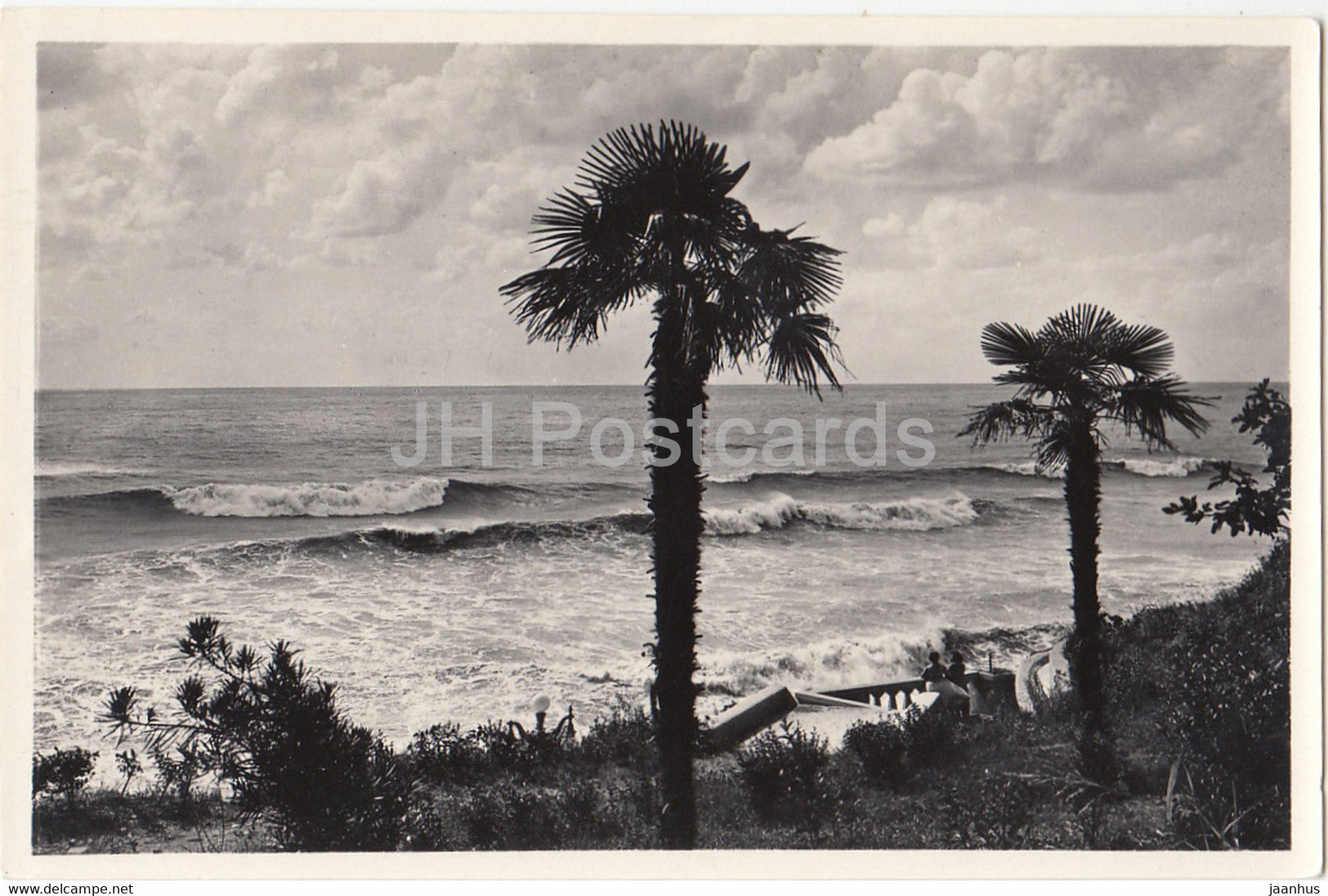 Sochi - Sea View - 1962 - Russia USSR - unused - JH Postcards