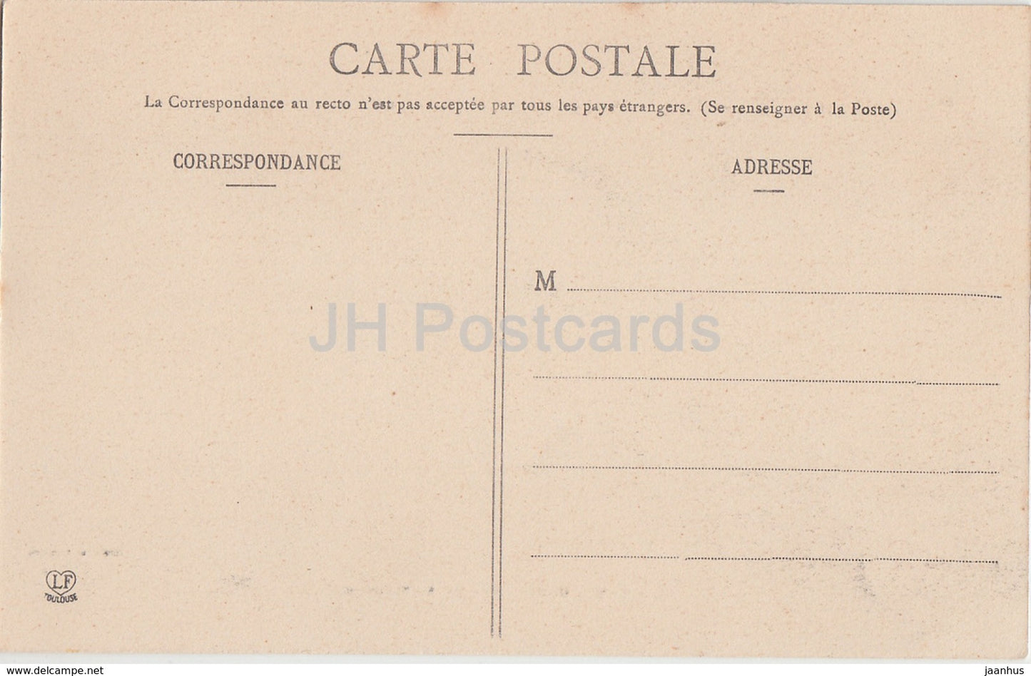 Toulouse - Nef de St Etienne - 18 - cathédrale - carte postale ancienne - France - inutilisée