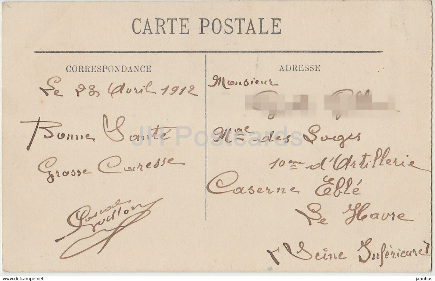 Arles - Le Musée - musée - 38 - carte postale ancienne - 1912 - France - occasion