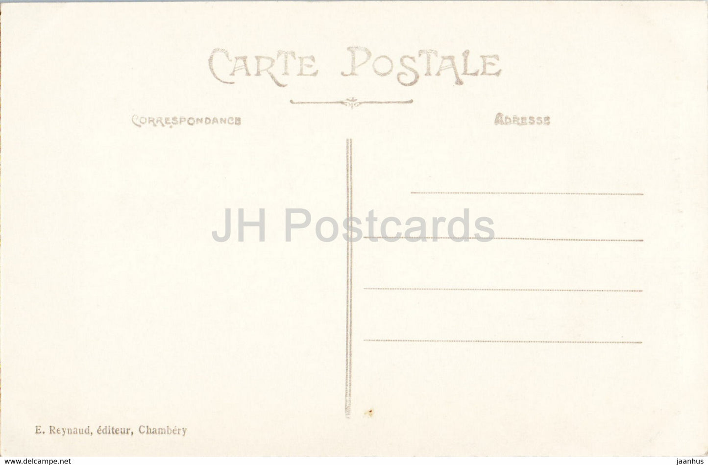 Croix du Nivolet - 2817 - carte postale ancienne - 1916 - France - occasion