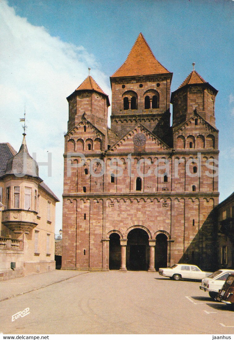 Marmoutier - L'Eglise Abbatiale - church - 67440 - 1979 - France - used - JH Postcards