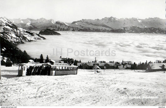 Rigi Kaltbad - Nebelmeer - railway - tram - 8901 - 1964 - Switzerland - used - JH Postcards