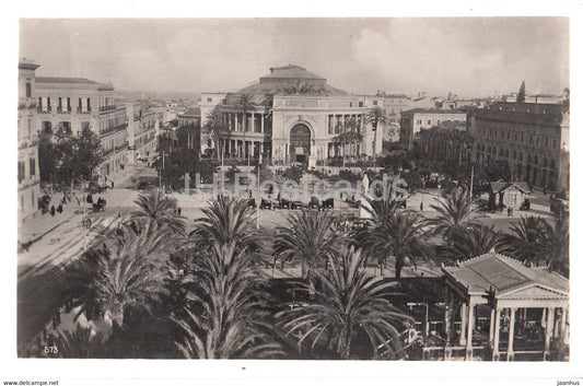 Palermo - Piazza Garibaldi - Place Garibaldi - 673 - old postcard - Italy - unused - JH Postcards