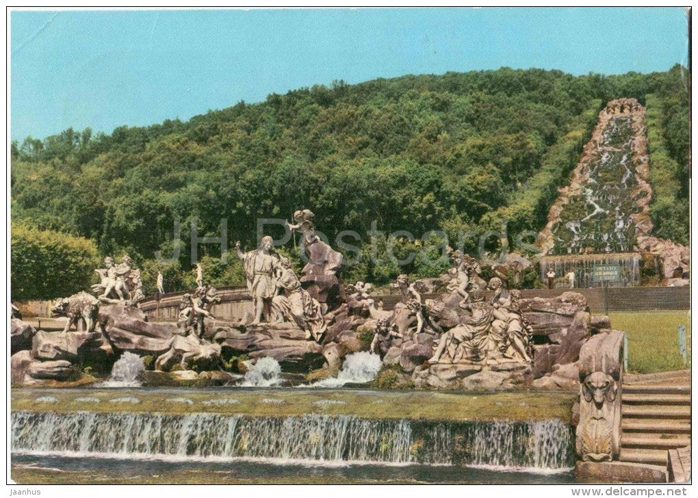 Gruppo di Cerere , Parco Reale - Royal Park , Group of Ceres - Caserta - Campania - 19 - Italia - Italy - used - JH Postcards