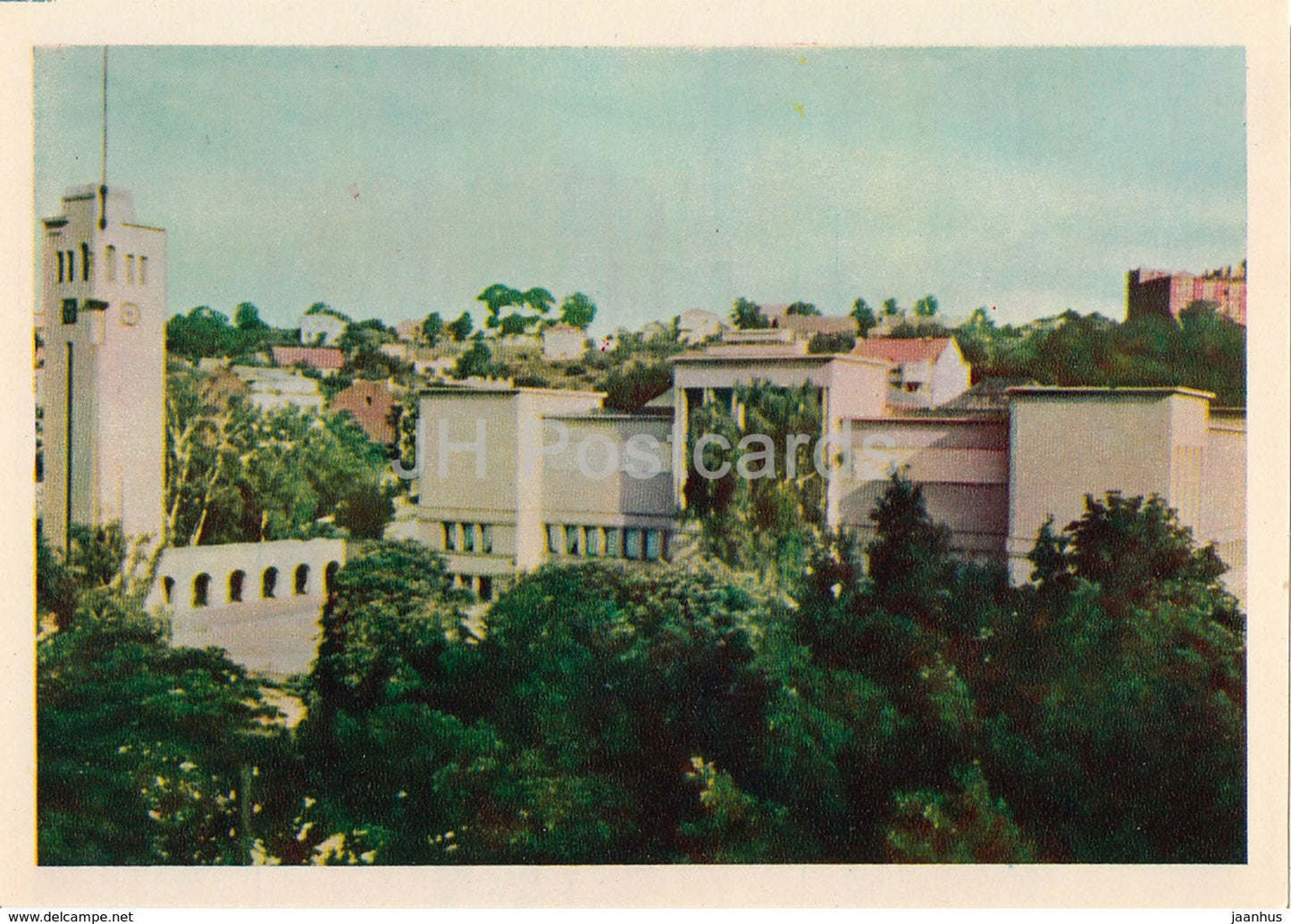 Kaunas - Near the State Museum of History - 1965 - Lithuania USSR - unused - JH Postcards