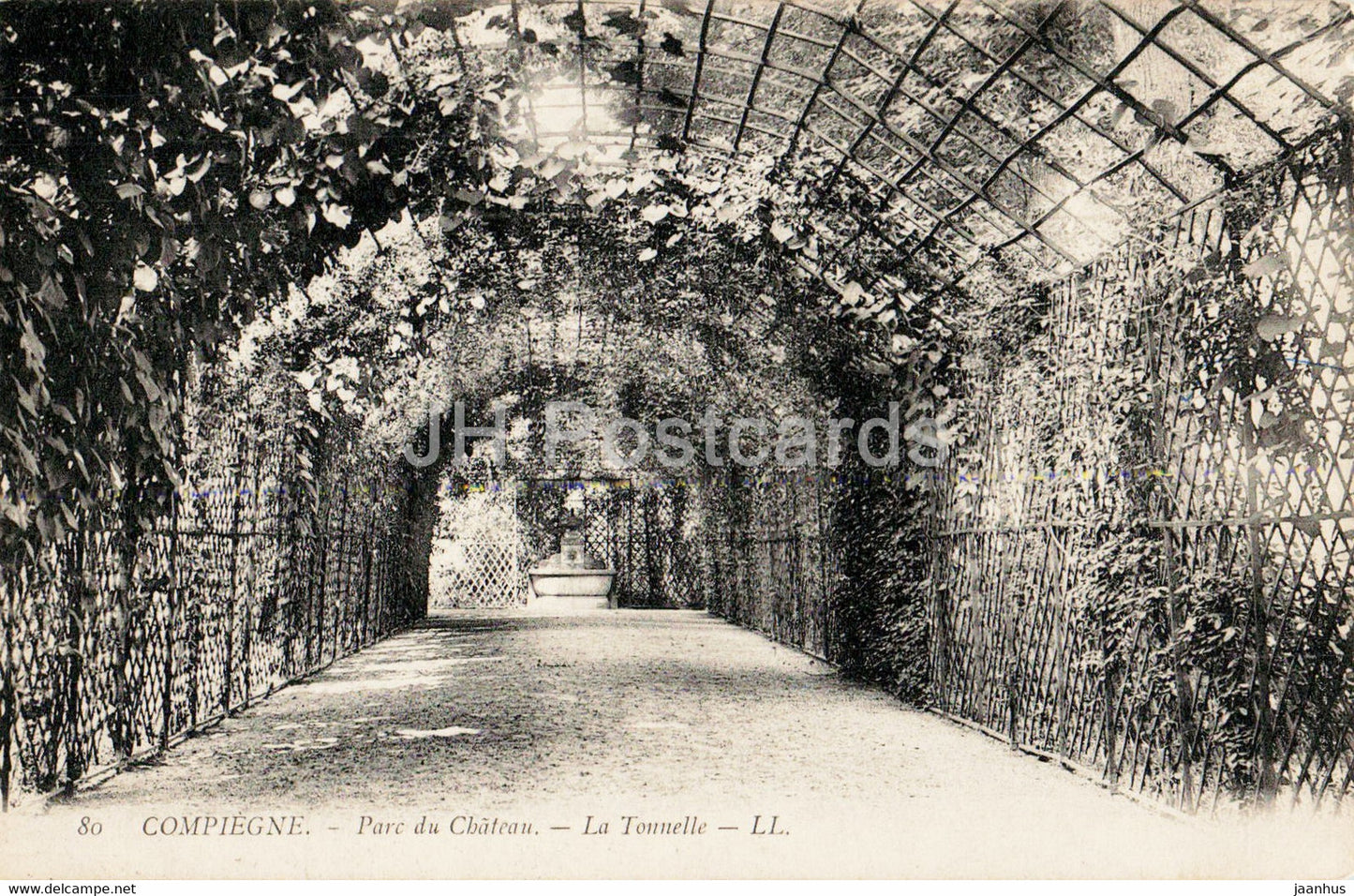 Compiegne - Parc du Chateau - La Tonnelle - 80 - old postcard - France - unused - JH Postcards