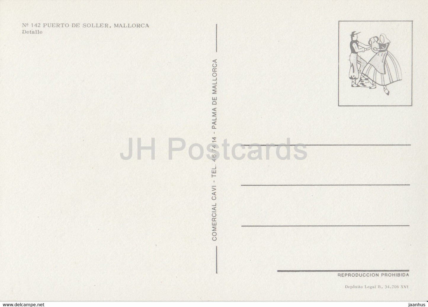 Puerto de Soller - Majorque - Detalle - tram - 142 - Espagne - inutilisé