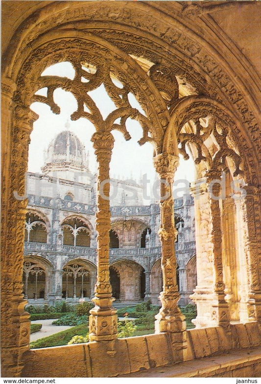 Lisboa - Mosteiro dos Jeronimos (Claustro) - Jeronimos Monastery (Cloister) - 639 - Portugal - unused - JH Postcards