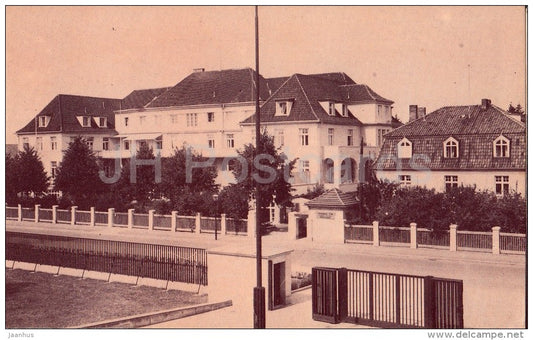 orthopedics medical building in Marauenhof region - Kaliningrad - Königsberg - 1990 - Russia USSR - unused - JH Postcards