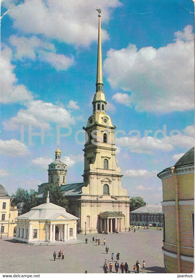 Leningrad - St Petersburg - Peter and Paul Cathedral - AVIA - postal stationery - 1981 - Russia USSR - used - JH Postcards
