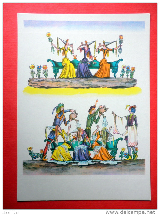 Little Fairy - English Folk song - Fairy Tales and Songs - 1965 - Russia USSR - unused - JH Postcards