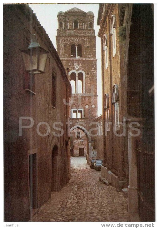 Il Borgo Medievale , Via Annunziata - medieval village - Caserta Vecchia - Campania - Ca18s - Italia - Italy - unused - JH Postcards