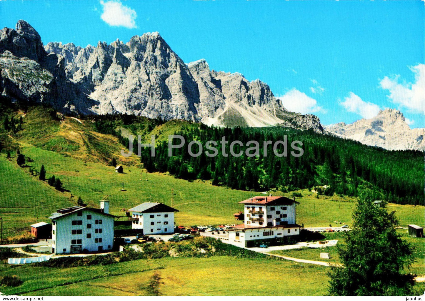 Dolomiti - Passo Monte Croce Comelico 1656 m - Kreuzberg Pass - Gruppo del Popera - Italy - unused - JH Postcards