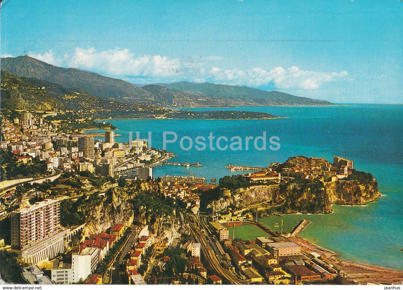 Monaco - Vue Generale - Au Fond l'Italie - 103 - 1974 - Monaco - used - JH Postcards
