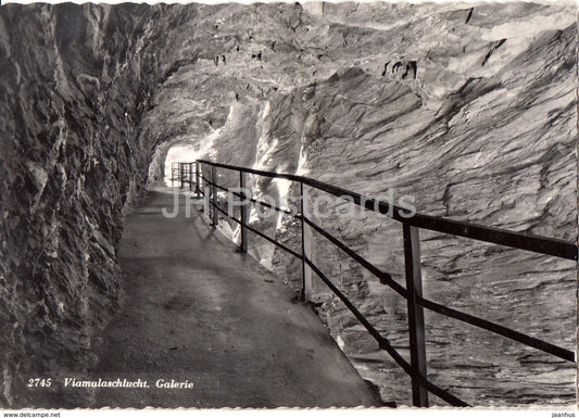 Viamalaschlucht Galerie - 2745 - Switzerland - unused - JH Postcards