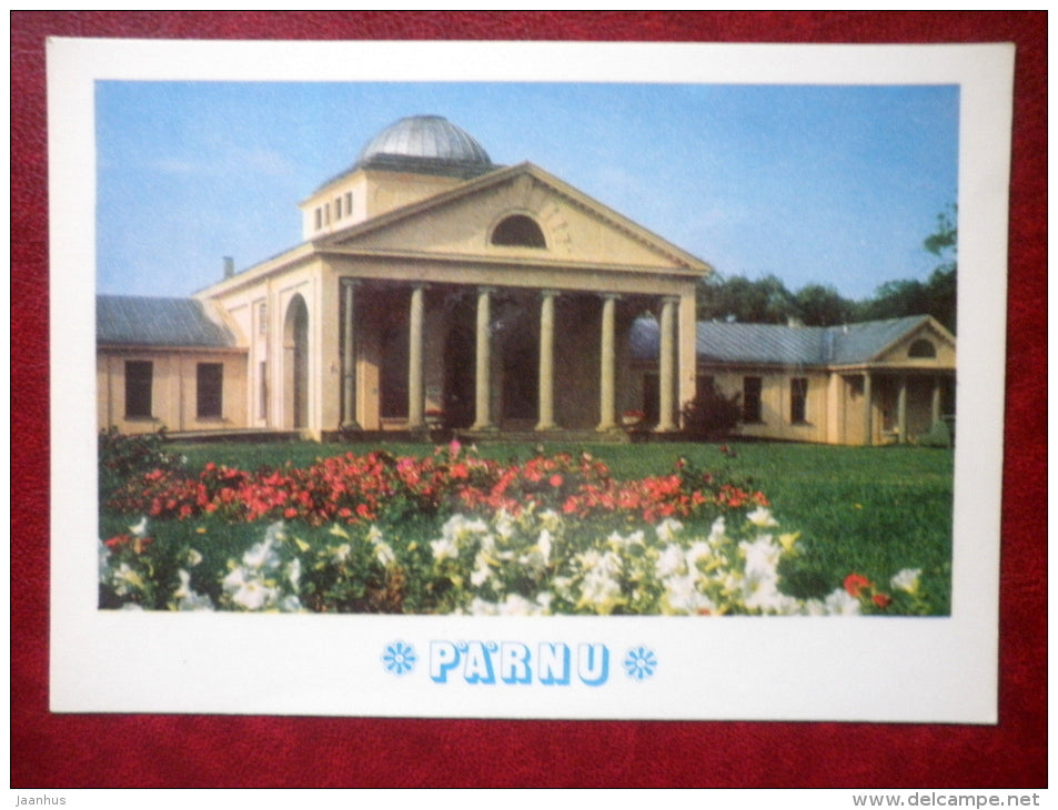 Mud-bath sanatorium - Pärnu - 1976 - Estonia USSR - unused - JH Postcards