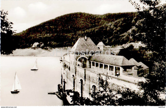 Edersee Talsperre - old postcard - Germany - unused - JH Postcards