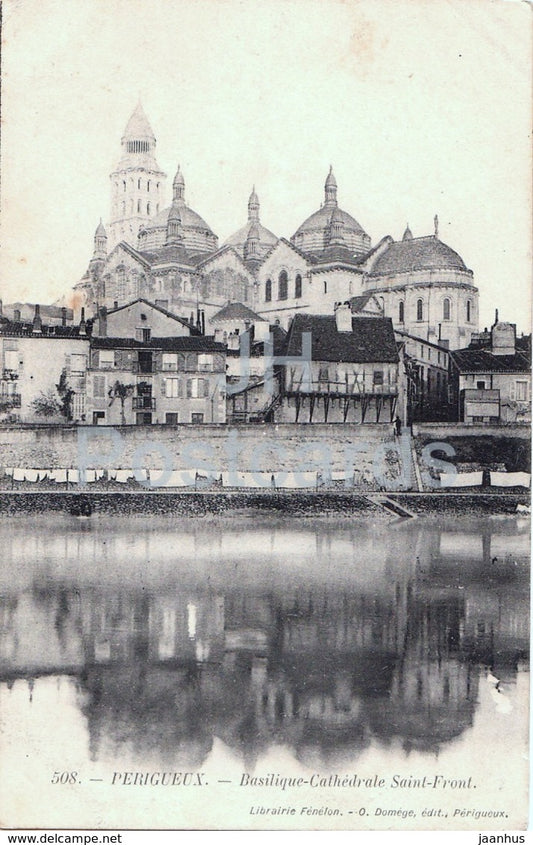 Perigueux - Basilique Cathedrale Saint Front - cathedral - 508 - old postcard - France - unused - JH Postcards