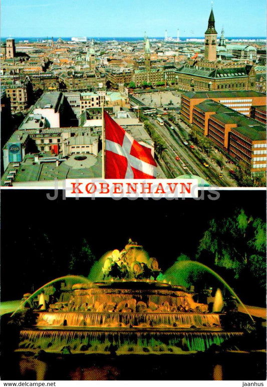 Copenhagen - Kopenhagen - multiview - 207 - Denmark - unused - JH Postcards