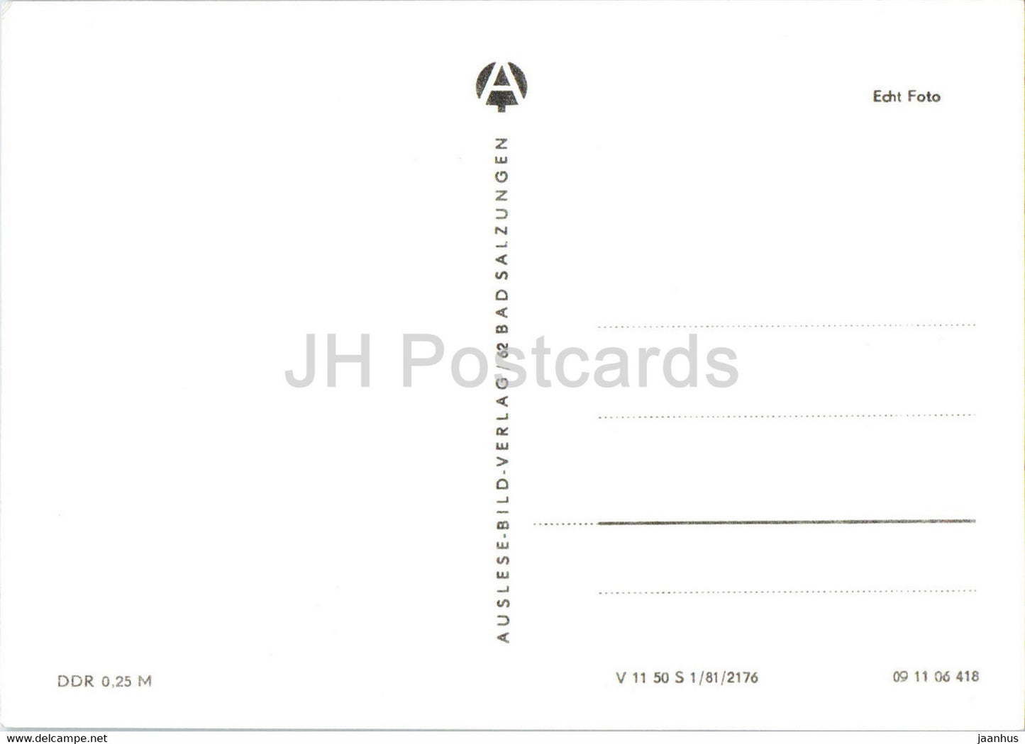 Grosser Inselsberg - 916,5 m - Thur Wald - Allemagne DDR - inutilisé