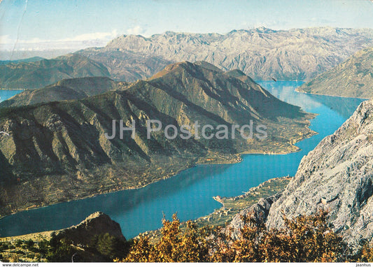 Boka Kotorska - Gulf of Kotor -1970 - Yugoslavia - Montenegro - used - JH Postcards
