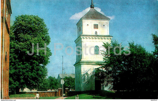 Plunge - monument of culture and architecture - belfry - 1984 - Lithuania USSR - unused - JH Postcards