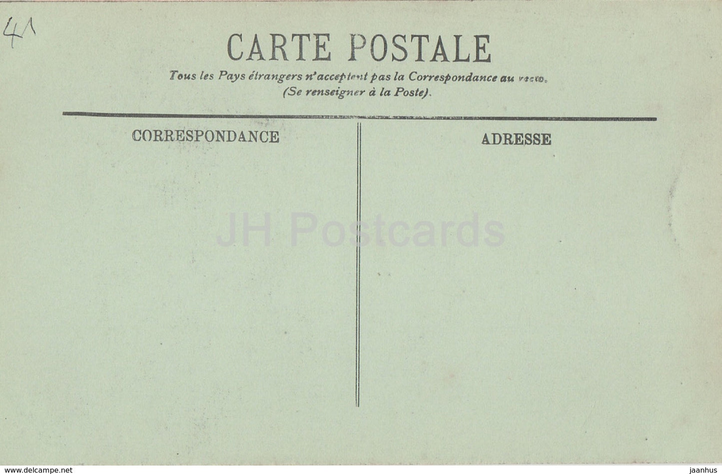 Blois - Le Chateau - Le Musee - La Cheminee du Porc Epic - castle - 99 - old postcard - France - unused