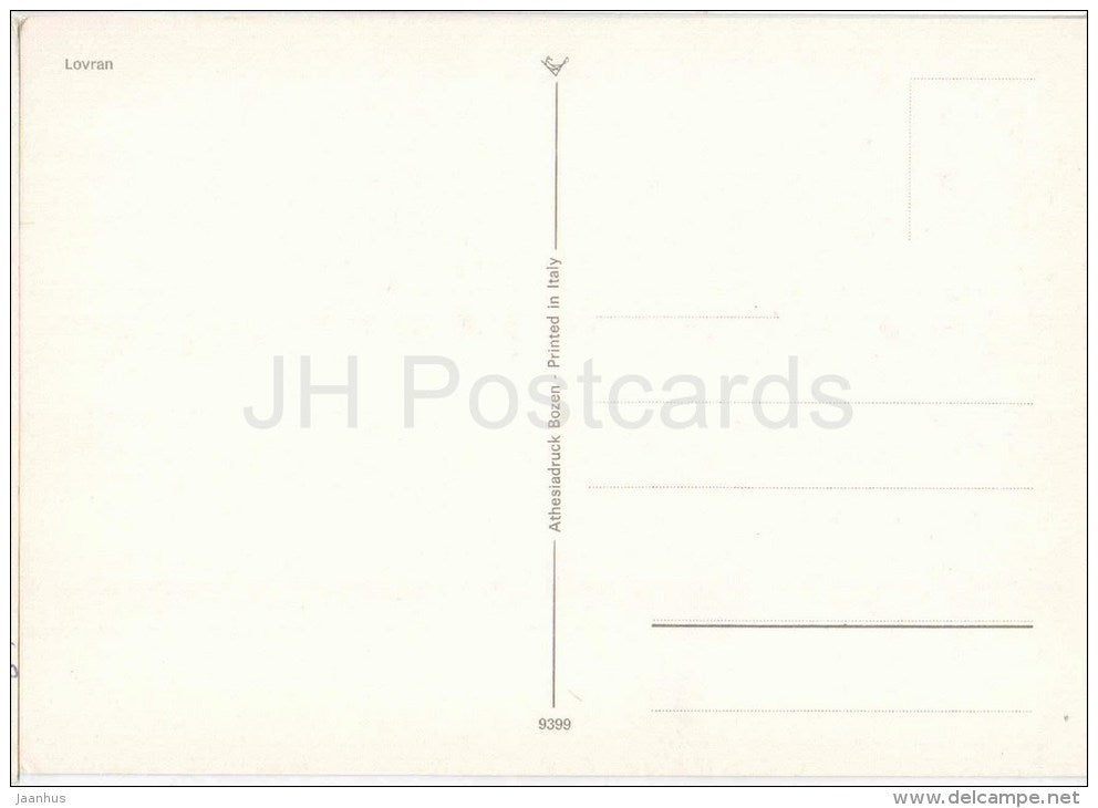 Lovran - boat - 9399 - Croatia - unused - JH Postcards