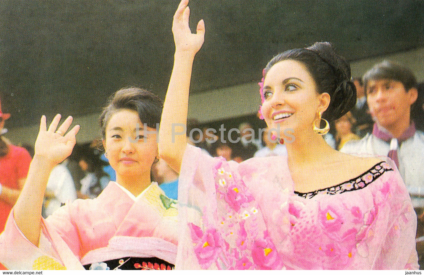 Olympic Games Mexico 1968 - greeting Hostesses of the XVIII and XIX Olympic Games - sport - 1970 - Mexico - unused - JH Postcards