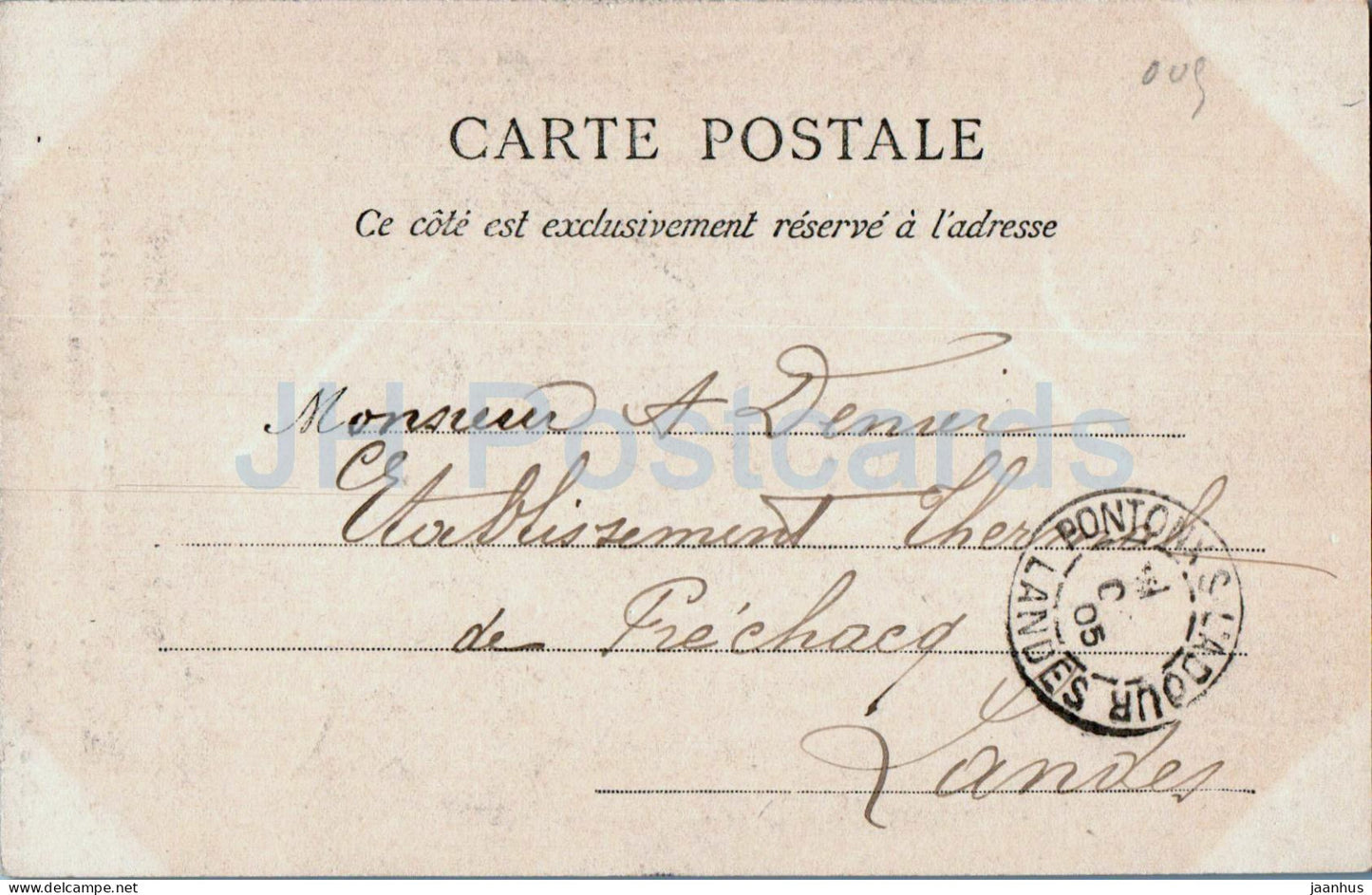 Orléans - Musée - Cour Interieure - Beffroi de l'ancien Hôtel de Ville - musée - carte postale ancienne - 1905 - France - utilisé 