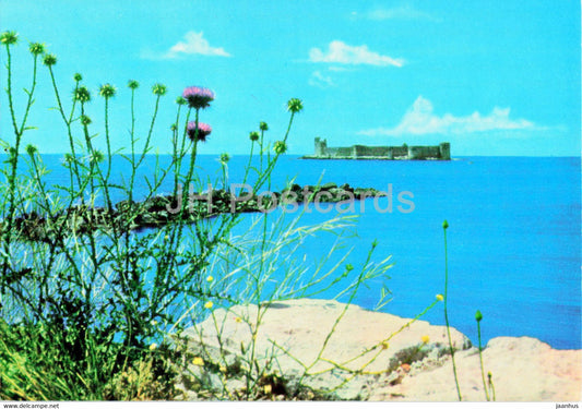 A view of Kizkalesi from Corycos - Turkey - unused - JH Postcards