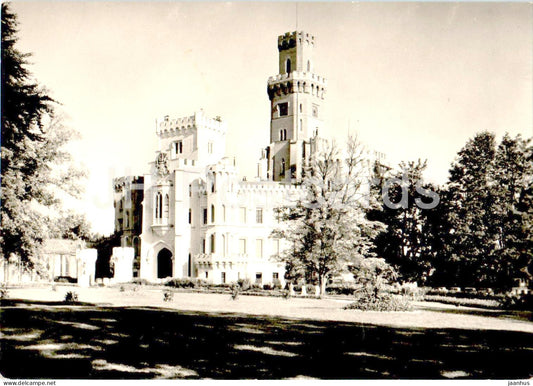 Hluboka nad Vltavou - zamek - castle - 14 50214 - Czech Repubic - Czechoslovakia - unused - JH Postcards
