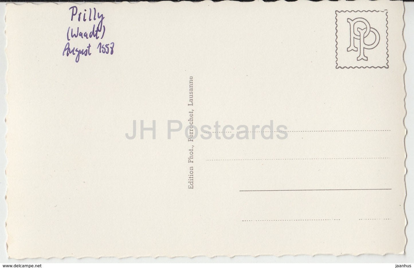 Prilly - l'Eglise - Kirche - 6604 - Schweiz - 1958 - gebraucht