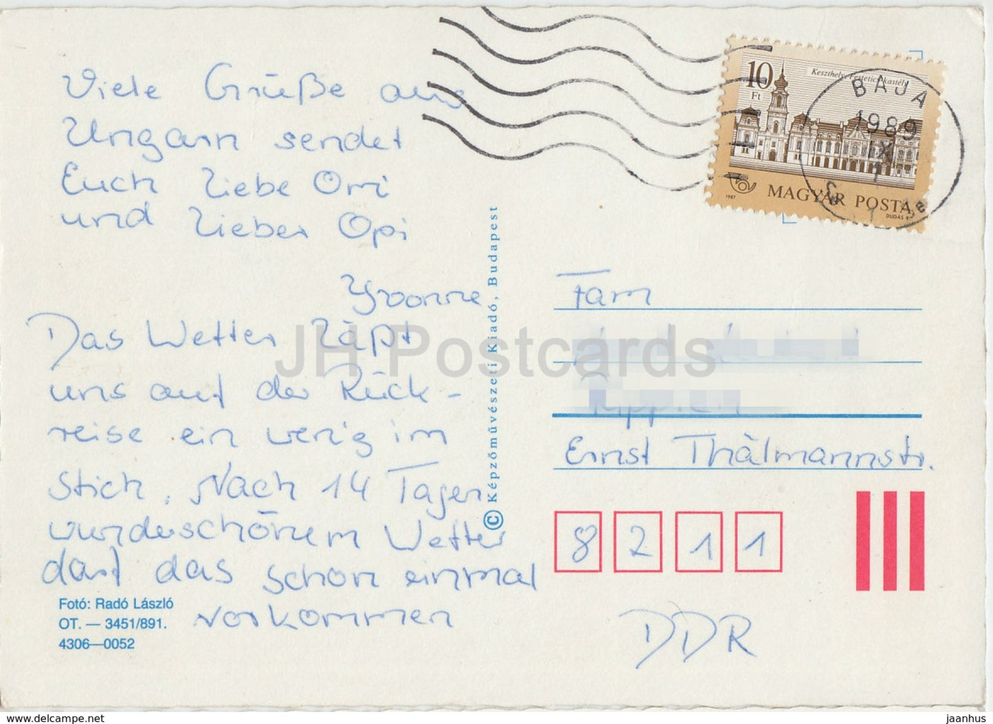 Szeged - architecture - multiview - 1989 - Hongrie - utilisé