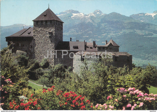 Schloss Vaduz Ft Liechtenstein - Landesfurstliche Residenz - Margelkopf - Liechtenstein - used - JH Postcards
