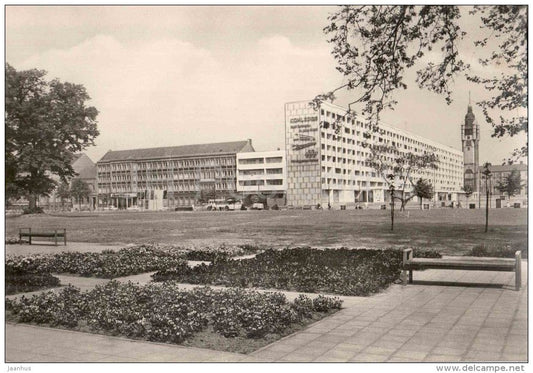 Blick zur Wilhelm-Pieck-Strasse - Dessau - Germany - unused - JH Postcards