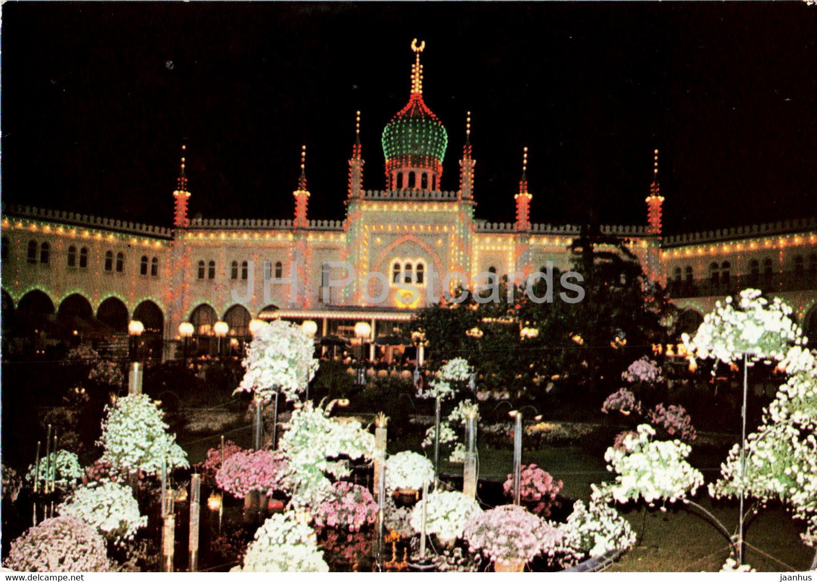 Copenhagen - Flower Festival - Tivoli - 2000-124 - Denmark - unused - JH Postcards