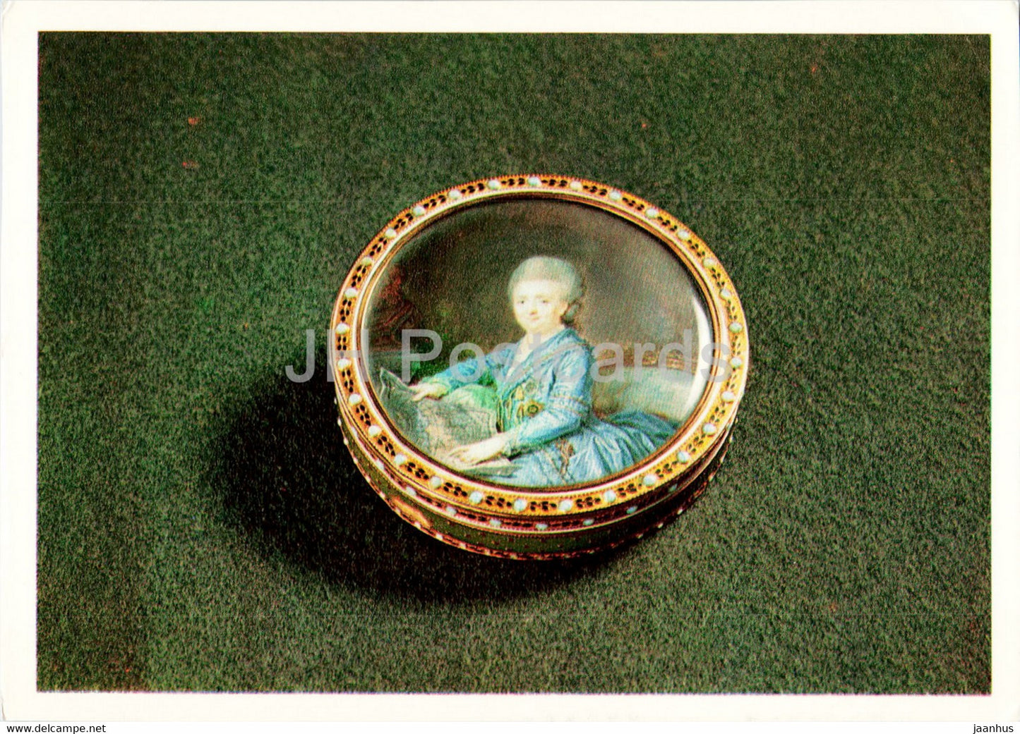Snuff Box - Catherine the Great - Moscow Kremlin Armoury - 1976 - Russia USSR - unused - JH Postcards